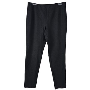 Via Masini 80 Dark Gray Pull On Pants Size 46 (US 12/14) Italian Made Minimalist